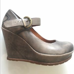 Kork Ease Mary Jane Platform Wedge